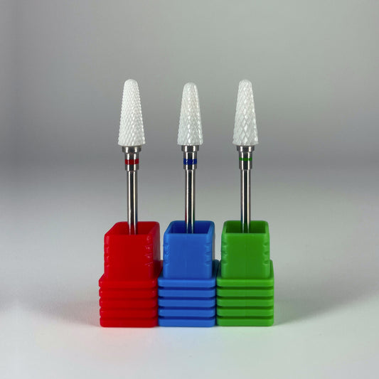 Ceramic Tree Wide - Fine, Medium and Coarse Grain - Podiatry Burs | Burs Australia